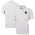 thumbnail image 1 of Men's-Cutter & Buck  Gray Sporting Kansas City Virtue Eco Pique Botanical Print Recycled Polo, 1 of 3