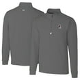 thumbnail image 1 of Men's Cutter & Buck  Gray Springfield Cardinals Big & Tall Traverse Stretch Quarter-Zip Top, 1 of 3
