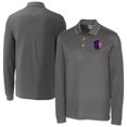 thumbnail image 1 of Men's-Cutter & Buck  Gray St. Louis City SC Big & Tall Advantage Eco Tri-Blend Pique Long Sleeve Polo, 1 of 3
