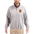 thumbnail image 1 of Men's Cutter & Buck Gray Syracuse Orange Charter Eco Recycled Full-Zip Jacket, 1 of 2