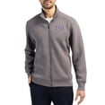 thumbnail image 1 of Men's-Cutter & Buck  Gray TCU Horned Frogs Roam Eco Recycled Full-Zip Jacket, 1 of 2