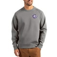 thumbnail image 1 of Men's Cutter & Buck Gray TCU Horned Frogs Roam Recycled Pullover, 1 of 2