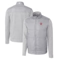 thumbnail image 1 of Men's Cutter & Buck Gray Tacoma Rainiers Stealth Hybrid Quilted Full-Zip Windbreaker Jacket, 1 of 3