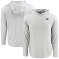 thumbnail image 1 of Men's Cutter & Buck Gray Tampa Bay Rays Coastline Epic Comfort Recycled Eco Hoodie Long Sleeve T-Shirt, 1 of 3