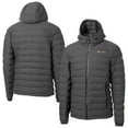 thumbnail image 1 of Men's-Cutter & Buck  Gray Tennessee Volunteers Mission Ridge Eco Insulated Repreve Hooded Full-Zip Puffer Jacket, 1 of 3