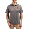 thumbnail image 1 of Men's-Cutter & Buck  Gray Texas Longhorns Forge Alumni Eco Stretch Recycled Polo, 1 of 2