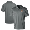 thumbnail image 1 of Men's Cutter & Buck Gray Texas Longhorns SEC Prospect Eco Textured Stretch Recycled Polo, 1 of 3