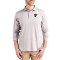 thumbnail image 1 of Men's Cutter & Buck  Gray Texas-Rio Grande Valley Vaqueros Primary Coastline Epic Comfort Long-Sleeve Polo, 1 of 2