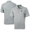 thumbnail image 1 of Men's Cutter & Buck  Gray Texas Tech Red Raiders Alumni Logo Virtue Eco Pique Recycled Polo, 1 of 3