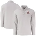 thumbnail image 1 of Men's-Cutter & Buck  Gray Toronto FC Hunts Point Eco Textured Fleece Recycled Quarter-Snap Top, 1 of 3