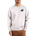 thumbnail image 1 of Men's Cutter & Buck Gray Tulane Green Wave Roam Recycled Pullover, 1 of 2