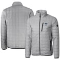 thumbnail image 1 of Men's Cutter & Buck Gray Tulsa Drillers Rainier PrimaLoft Eco Insulated Full-Zip Puffer Jacket, 1 of 3