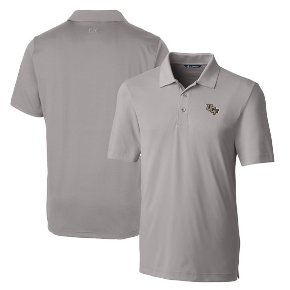 Men's Cutter & Buck Gray UCF Knights Big & Tall Forge Stretch Polo