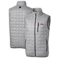 thumbnail image 1 of Men's Cutter & Buck Gray UConn Huskies Big & Tall Rainier PrimaLoft Eco Full-Zip Puffer Vest, 1 of 3
