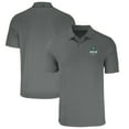 thumbnail image 1 of Men's Cutter & Buck Gray UNC Wilmington Seahawks Forge Eco Stretch Recycled Polo, 1 of 3