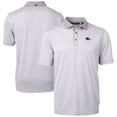 thumbnail image 1 of Men's Cutter & Buck  Gray UTSA Roadrunners Big & Tall Virtue Eco Pique Micro Stripe Recycled Polo, 1 of 3