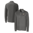 thumbnail image 1 of Men's Cutter & Buck  Gray Vanderbilt Commodores Advantage Tri-Blend Pique Long Sleeve DryTec Polo, 1 of 3