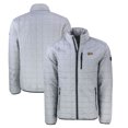 thumbnail image 1 of Men's Cutter & Buck Gray Vanderbilt Commodores Big & Tall Rainier PrimaLoft Eco Insulated Full-Zip Puffer Jacket, 1 of 3