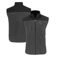 thumbnail image 1 of Men's Cutter & Buck  Gray Virginia Military Institute Keydets Cascade Eco Sherpa Fleece Full-Zip Vest, 1 of 3