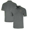 thumbnail image 1 of Men's Cutter & Buck Gray Virginia Military Institute Keydets Forge Eco Stretch Recycled Polo, 1 of 3