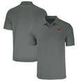 thumbnail image 1 of Men's Cutter & Buck Gray Virginia Tech Hokies Forge Eco Stretch Recycled Polo, 1 of 3