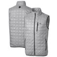 thumbnail image 1 of Men's Cutter & Buck Gray Wake Forest Demon Deacons Big & Tall Rainier PrimaLoft Eco Full-Zip Puffer Vest, 1 of 3