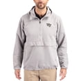 thumbnail image 1 of Men's Cutter & Buck Gray Wake Forest Demon Deacons Charter Eco Recycled Half-Zip Anorak Jacket, 1 of 2