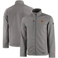 thumbnail image 1 of Men's Cutter & Buck Gray Washington Commanders Evoke Eco Softshell Recycled Full-Zip Jacket, 1 of 3