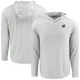 thumbnail image 1 of Men's Cutter & Buck Gray Washington Nationals Coastline Epic Comfort Recycled Eco Hoodie Long Sleeve T-Shirt, 1 of 3