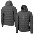 thumbnail image 1 of Men's-Cutter & Buck  Gray Washington State Cougars Mission Ridge Eco Insulated Repreve Hooded Full-Zip Puffer Jacket, 1 of 3