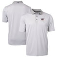 thumbnail image 1 of Men's-Cutter & Buck  Gray/White Auburn Tigers DryTec Virtue Eco Pique Recycled Polo, 1 of 3
