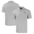 thumbnail image 1 of Men's Cutter & Buck  Gray/White Bethune-Cookman Wildcats Big & Tall Forge Eco Double Stripe Stretch Recycled Polo, 1 of 3