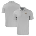thumbnail image 1 of Men's Cutter & Buck  Gray/White Pepperdine Waves Forge Eco Double Stripe Stretch Recycled Polo, 1 of 3