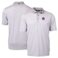 thumbnail image 1 of Men's Cutter & Buck Gray/White South Bend Cubs Virtue Eco Pique Micro Stripe Recycled Polo, 1 of 3
