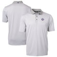thumbnail image 1 of Men's-Cutter & Buck  Gray/White TCU Horned Frogs DryTec Virtue Eco Pique Recycled Polo, 1 of 3