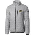 thumbnail image 1 of Men's Cutter & Buck Gray Wisconsin-Milwaukee Panthers Big & Tall Rainier Full-Zip Puffer Jacket, 1 of 1