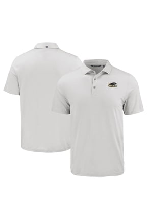 Men's Cutter & Buck Gray Wisconsin-Milwaukee Panthers Coastline Epic Comfort Eco Recycled Polo