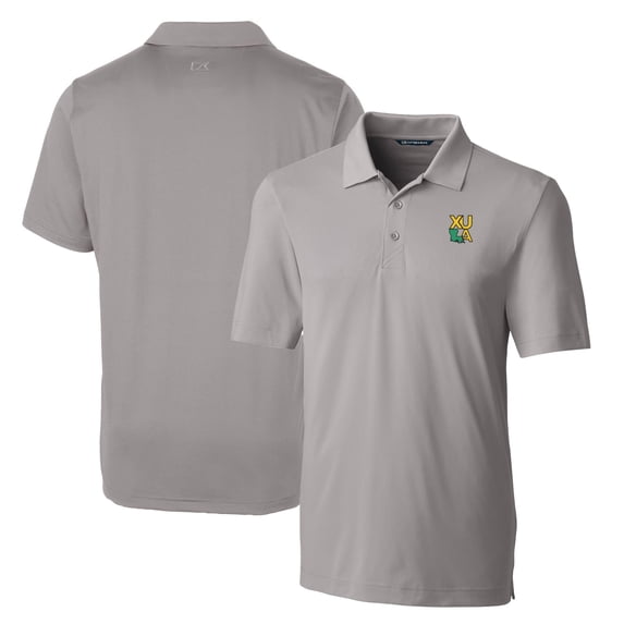 Men's Cutter & Buck Gray XULA Gold Big & Tall Forge Stretch Polo