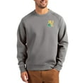 thumbnail image 1 of Men's Cutter & Buck Gray Xavier University of Louisiana Gold Rush Roam Recycled Pullover, 1 of 2