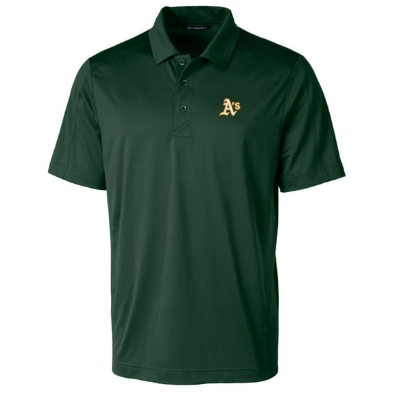 Men's Cutter & Buck Green Athletics Big & Tall Prospect Textured Stretch Polo
