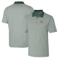 thumbnail image 1 of Men's Cutter & Buck Green Baylor Bears Big & Tall Forge Tonal Stripe Stretch Polo, 1 of 3