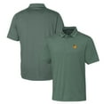 thumbnail image 1 of Men's Cutter & Buck Green Baylor Bears Forge Pencil Stripe Stretch Polo, 1 of 3