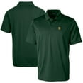 thumbnail image 1 of Men's Cutter & Buck  Green Notre Dame Fighting Irish Alumni Logo Prospect Textured Stretch Polo, 1 of 3