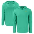 thumbnail image 1 of Men's Cutter & Buck Green Notre Dame Fighting Irish Coastline Epic Comfort Eco Recycled Long Sleeve Hoodie T-Shirt, 1 of 3