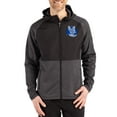 thumbnail image 1 of Men's Cutter & Buck Heather Black Air Force Falcons Peshastin Eco Fleece Recycled Raglan Full-Zip Tri-Blend Hybrid, 1 of 2