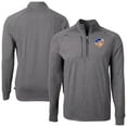 thumbnail image 1 of Men's Cutter & Buck Heather Black FC Cincinnati Big & Tall Adapt Eco Knit Quarter-Zip Top, 1 of 3