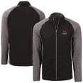 thumbnail image 1 of Men's-Cutter & Buck  Heather Black Houston Dynamo FC Big & Tall Adapt Eco Knit Hybrid Recycled Full-Zip Jacket, 1 of 3