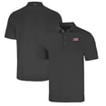 thumbnail image 1 of Men's Cutter & Buck Heather Black Louisiana Ragin' Cajuns Big & Tall Forge Eco Stretch Recycled Polo, 1 of 3