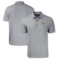 thumbnail image 1 of Men's Cutter & Buck  Heather Black North Carolina A&T Aggies Big & Tall Forge Eco Stripe Stretch Recycled Polo, 1 of 3