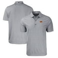 thumbnail image 1 of Men's Cutter & Buck  Heather Black Oklahoma State Cowboys Big & Tall Forge Eco Heather Stripe Stretch Recycled Polo, 1 of 3